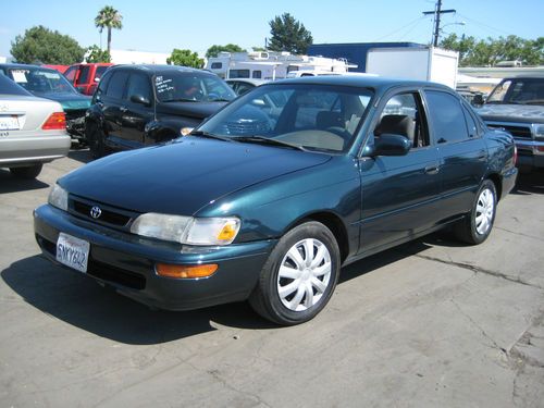 1997 toyota corolla, no reserve