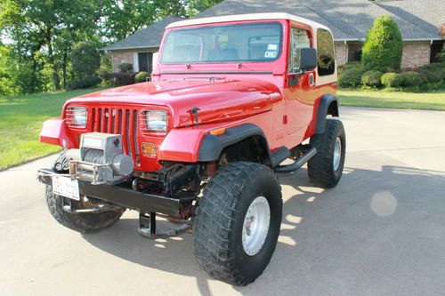 1989 jeep wrangler - custom chevy 350 engine - frame off restoration!