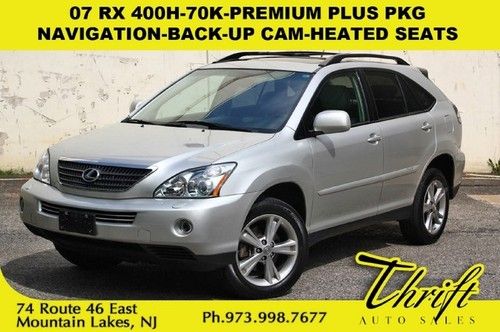 07 rx 400h-70k-premium plus pkg-navigation-back-up cam-sunroof