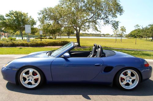 1999 porsche boxster convertible low miles