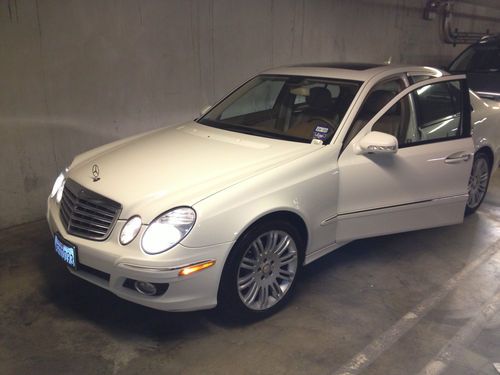 2008 white e-350 class, great condition, leather interior, sunroof, bluetooth