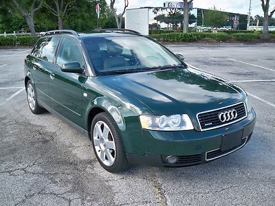 2003 audi a4 avant,quattro,turbo,snrf,lthr heated seats,bose,$99.00 no reserve