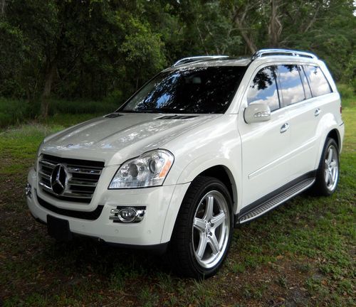 2008 mercedes benz gl550 4-matic - navigation dvd's 21" amg wheels no reserve