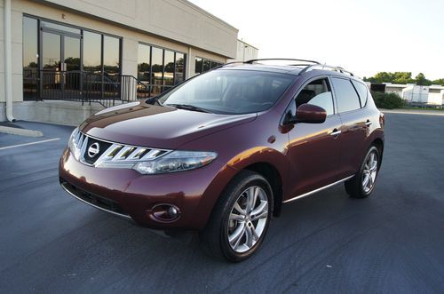 No reserve 2009 nissan murano le awd nav, back-up camera, panarama roof, 1-owner