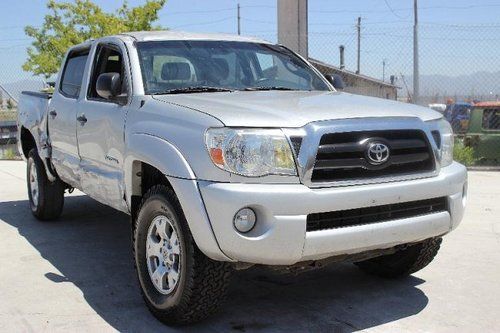 2008 toyota tacoma 4wd  salvage repairable rebuilder only 83k miles runs!!!