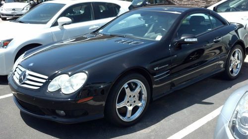 2003 mercedes-benz sl55 amg kompressor convertible 2-door 5.5l