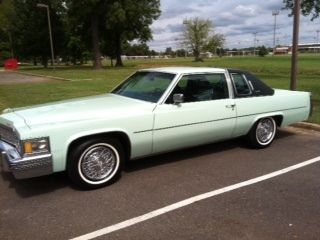 1978 cadillac deville base coupe 2-door 7.0l