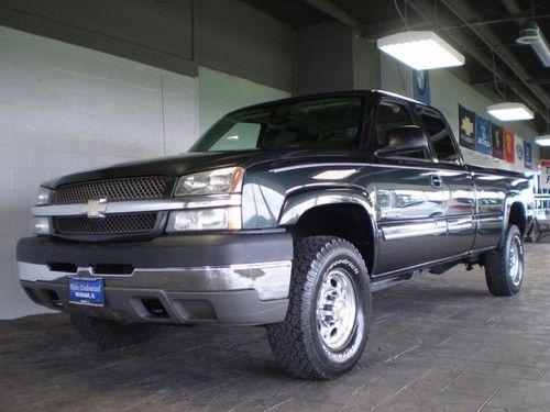 2004 chevy silverado 2500hd ext cab 4wd 6.6l duramax diesel 150k