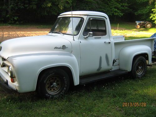 1955 ford custom cab f100 pick up