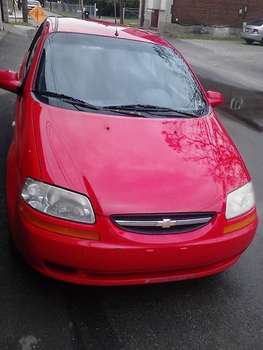 2005 chevrolet aveo ls hatchback 4-door 1.6l