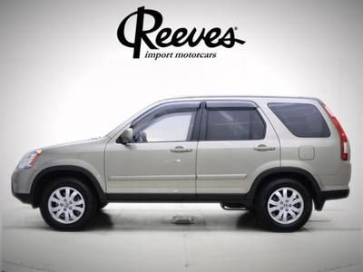 06 Honda Gold Tan Auto CR-V 4X4 2.4L Sunroof 4-Wheel ABS 4-Wheel Disc Brakes A/C, image 4