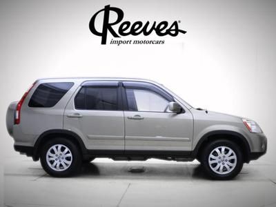 06 Honda Gold Tan Auto CR-V 4X4 2.4L Sunroof 4-Wheel ABS 4-Wheel Disc Brakes A/C, image 9