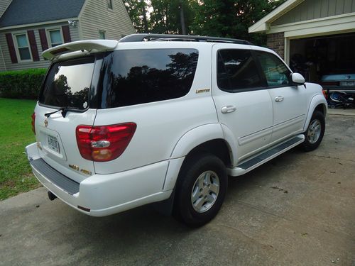 2002 toyota sequoia limited sport utility 4-door 4.7l