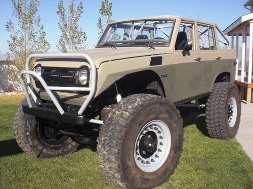 Unique 1976 toyota fj55 land cruiser monster rock crawler off road vehicle