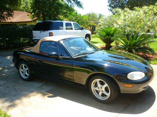 1999 mazda miata 73k orig. mi. excellent 5 spd. 4 cyl new tires, 2000 2001 2002