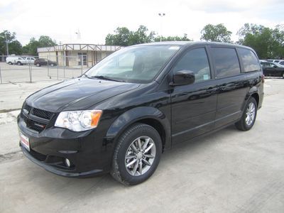 BRAND NEW SLEEK BLACK 2013 DODGE GRAND CARAVAN R/T MINIVAN, image 4