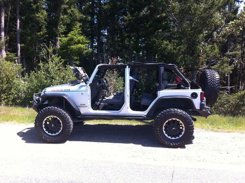 2007 jeep wrangler unlimited rubicon 2012 hemi 5.7 4-door 5" lift 37" tires