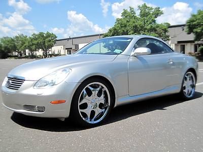 Hard top convertible - v8 - fully loaded - mark levinson - no reserve auction!