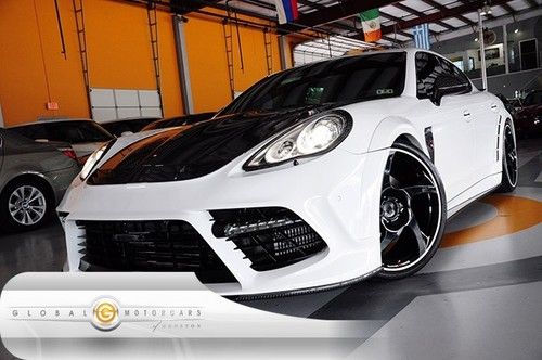 10 panamera turbo mansory awd burmester nav pdc cam chrono keyless f/r-comfort