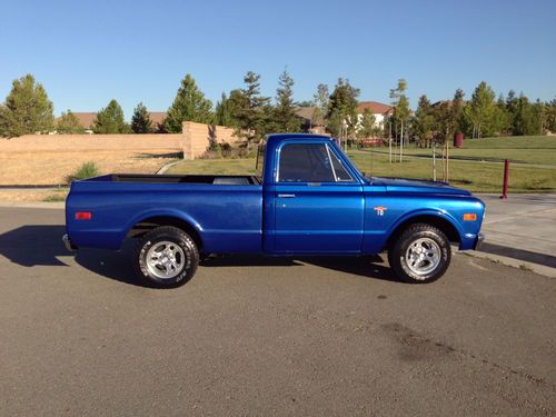 1968 67 69 70 CHEVROLET C-10 CUSTOM SHORTBED TRUCK! 350 V8! SWB! NO RESERVE!, image 3