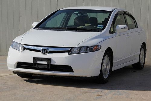 2007 honda civic hybrid with navigation,clean tx rust free,1 owner
