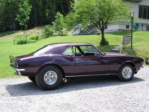 1967 pro street chevrolet camaro z-28 600hp 502 big block chevy none nicer!!!