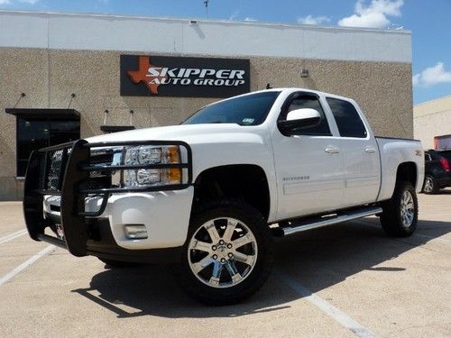 2010 chevrolet 1500 4x4 ltz navigation 4 inch lift 1 owner clean carfax