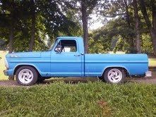 1970 ford f100 lowered svt  wheels