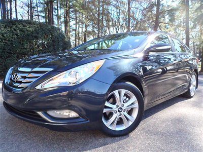 4dr sdn 2.4l auto limited hyundai sonata sedan limited low miles automatic gasol