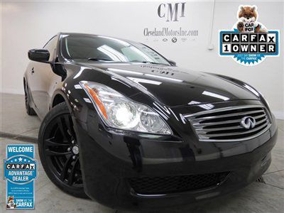 2008 g37 coupe xenon 48k blk on blk carfax call 2 own we finance!! $19,295 wow!!