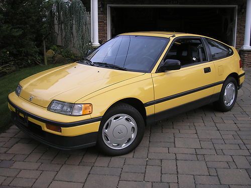 1989 honda crx si coupe 2-door 1.6l 5spd orig 89k no rust/modifications 48mpg