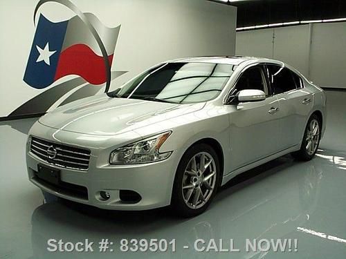 2010 nissan maxima 3.5 sv sport sunroof htd leather 49k texas direct auto