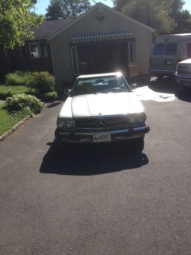 Mercedes benz 1986 sl 560 rodster