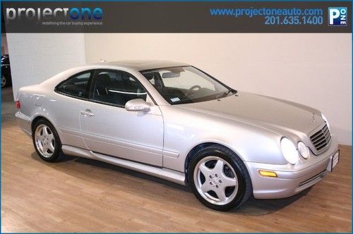 2000 mercedes-benz clk430 60k miles silver clean carfax