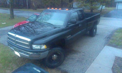 1999 dodge cummins 24v turbo diesel 4x4 slt larime ext cab long bed n/r look!