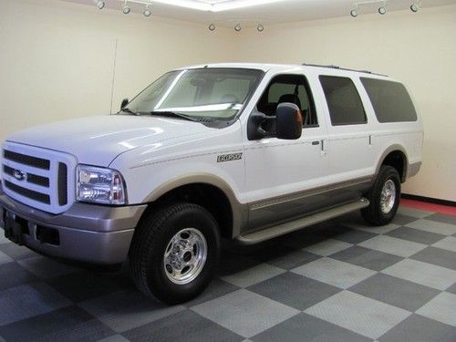 2005 ford excursion eddie bauer turbo diesel!right miles! no reserve!