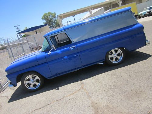 1963 chevy panel go anywhere street rod!!!