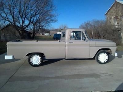 1/2 ton pickup, 6cyl, 3speed, new paint, original, long box, runs &amp; drives great