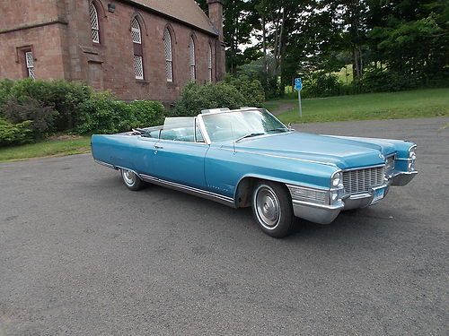 1965 cadillac convertible  eldorado  biarritz