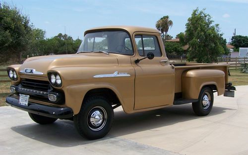 1958 chevrolet apache 32  99% original