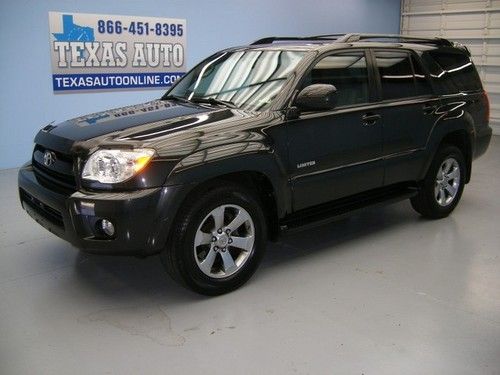 We finance!!  2007 toyota 4runner limited auto heated leather sat jbl texas auto