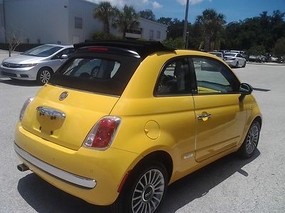 2012 Fiat 500 Lounge Convertible, image 8