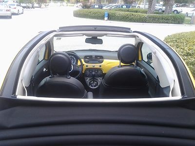 2012 Fiat 500 Lounge Convertible, image 11