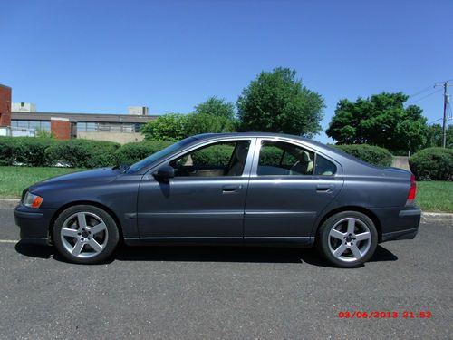 S60 r turbo tan leather awd sunroof no reserve navi carfax  1 owner non smoker