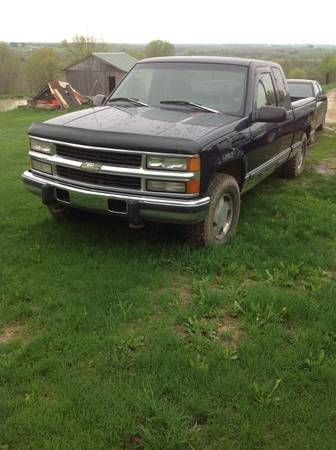 1996 chevrolet k1500 base extended cab pickup 2-door 6.5l