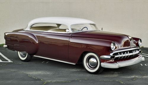 1954 two door chevy belair 'overview' no reserve!