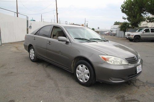 2002 toyota camry le automatic 4 cylinder no reserve