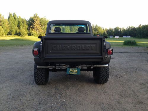 1972 Chevrolet Short Box Stepside 4x4 Pickup Truck - Chevy K10 - Frame off, image 2