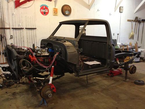1972 Chevrolet Short Box Stepside 4x4 Pickup Truck - Chevy K10 - Frame off, image 18