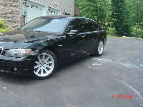 2006 bmw 750li. true sport package. navi, 2 idrive systems and rear dvd system